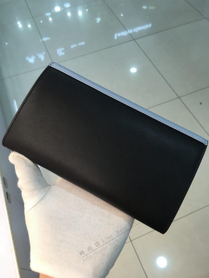 CELINE女包 pocket信封錢包 0136 小牛皮 多功能長錢包 賽琳長款拼色女錢包  sl2058